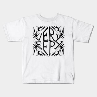 Very eepy heavy metal Kids T-Shirt